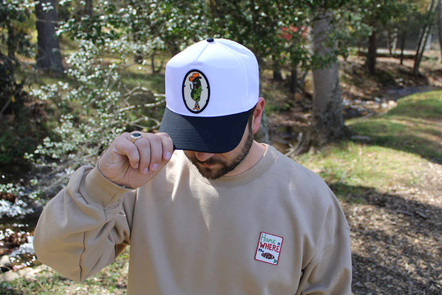 Cowboy Pickle Trucker Hat